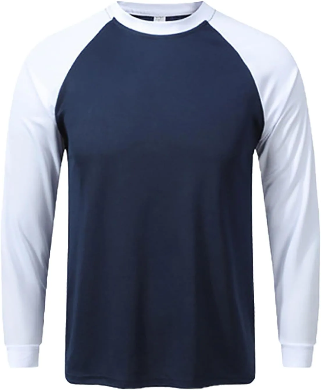 

Мужская футболка с длинным рукавом и цветными блоками HBDHEJL