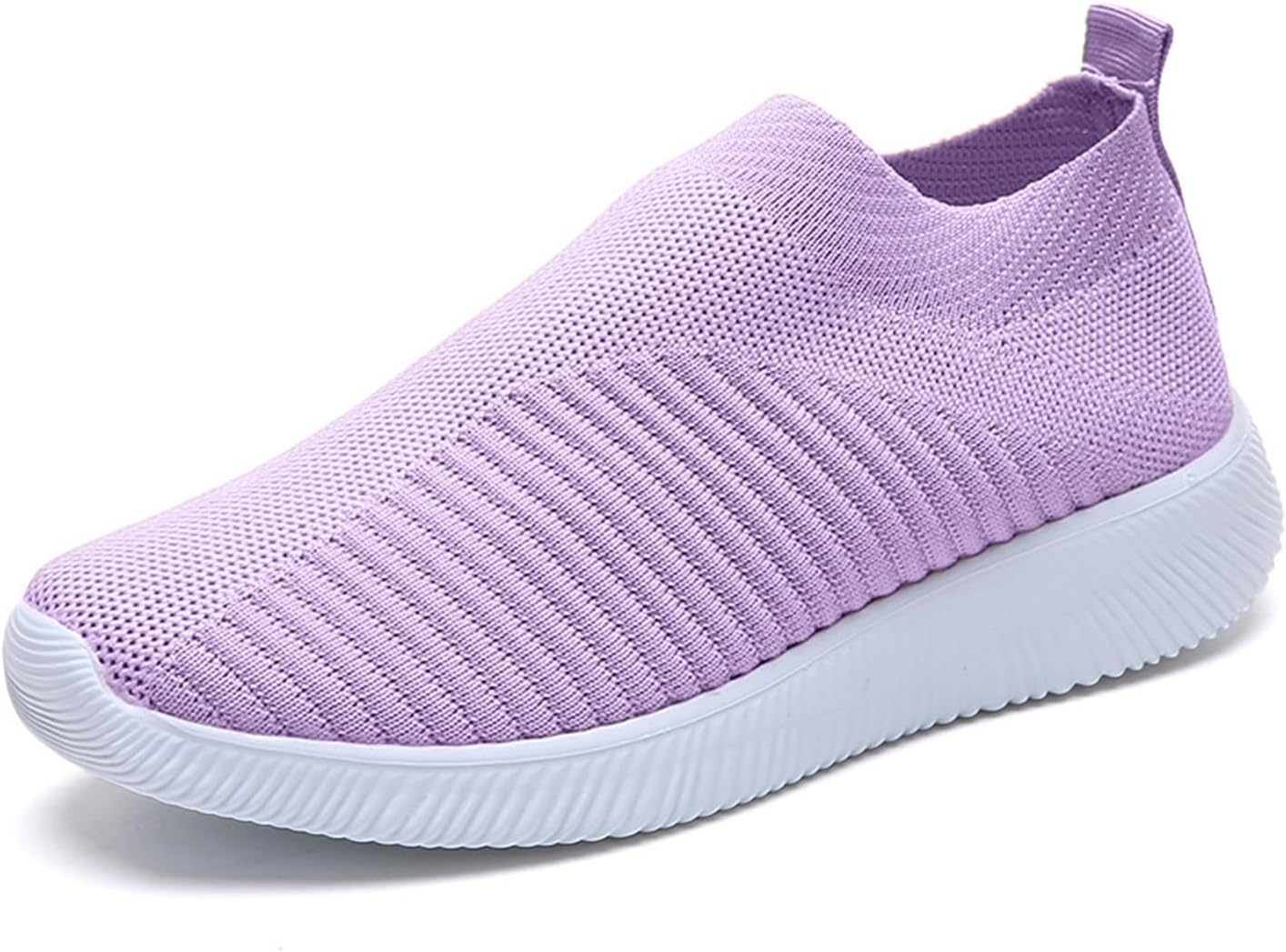 

Женские туфли с сеткой, кеды-носки, дышащие, повседневные, легкие кроссовки для тенниса, тренировок, удобная спортивная обувь с мягкой подошвой Canbebig, фиолетовый