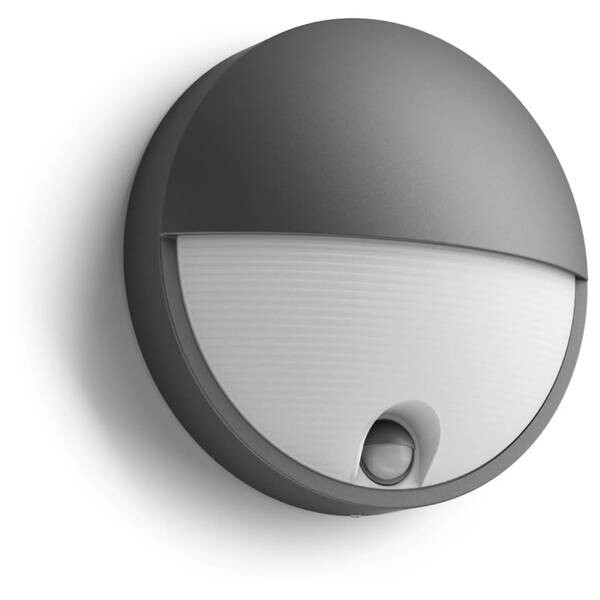 

Наружный свет с датчиком Philips Capricorn, антрацитовый