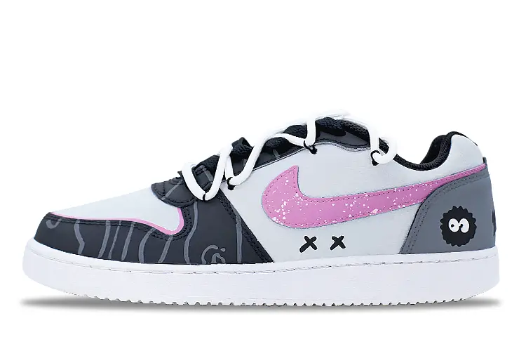 

Кроссовки Nike EBERNON Skateboarding Shoes Women's Low-top White, черный