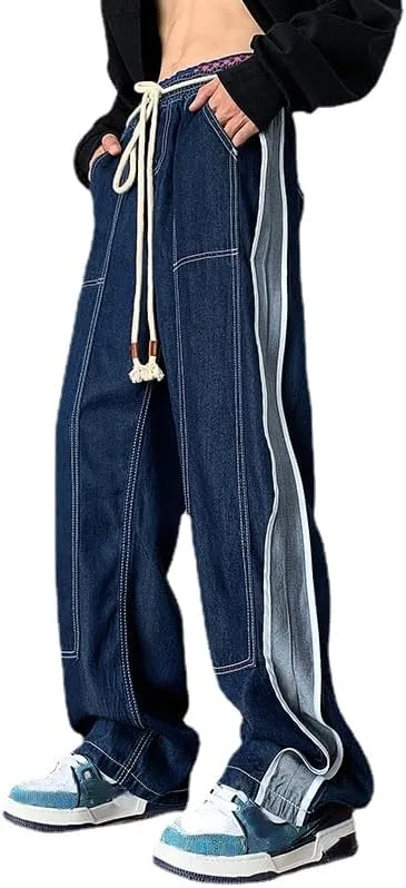 

Kelabia мужские джинсы прямого кроя с высокой эластичной талией