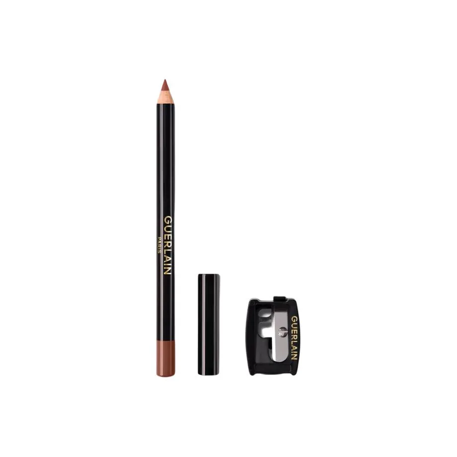 GUERLAIN Карандаш для губ с эффектом удержания цвета, #02 Beige Praline+Pencil Sharpener