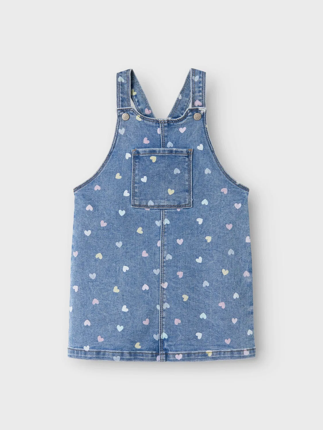 Платье джинсовое, Name it, medium blue denim — фото 3