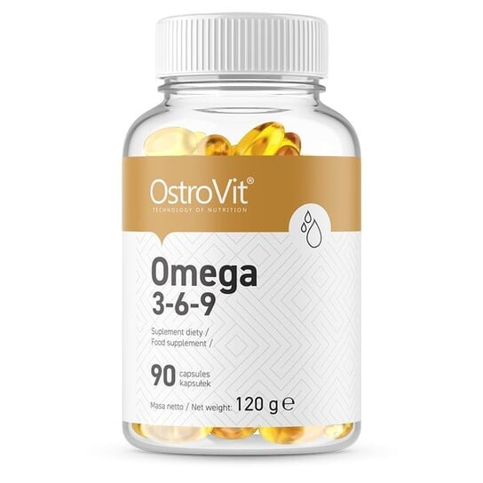 

OstroVit, БАД Омега 3-6-9, 90 капсул