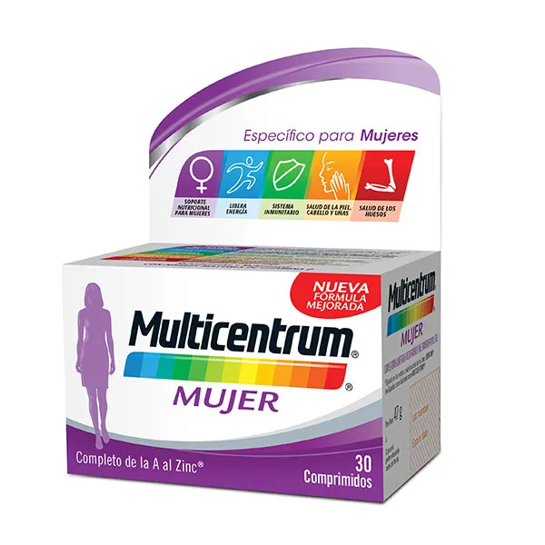 

Биологически активная добавка Multicentrum Para Mujer Multicentrum, 30 UD