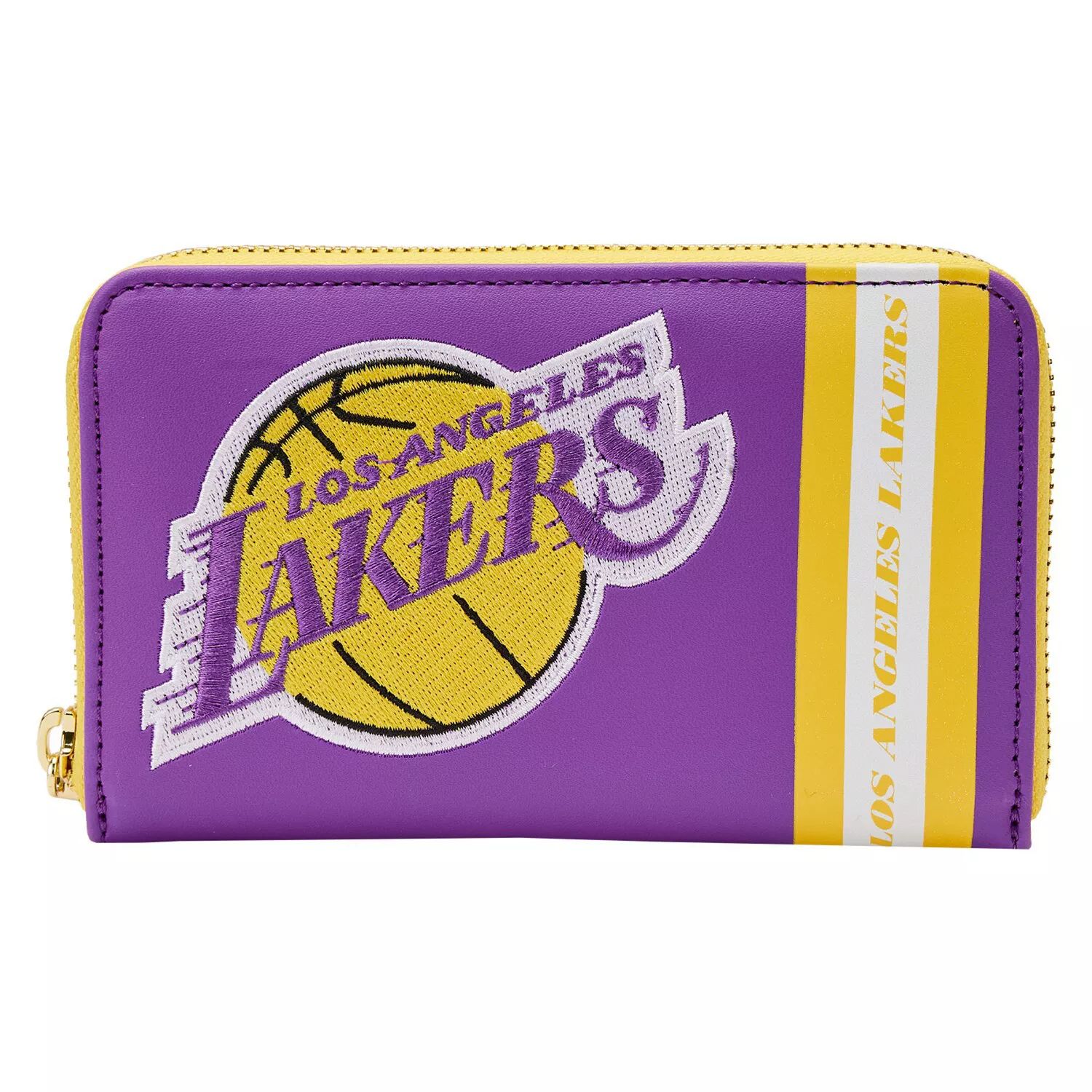 

Кошелек Loungefly Los Angeles Lakers с нашивками на молнии