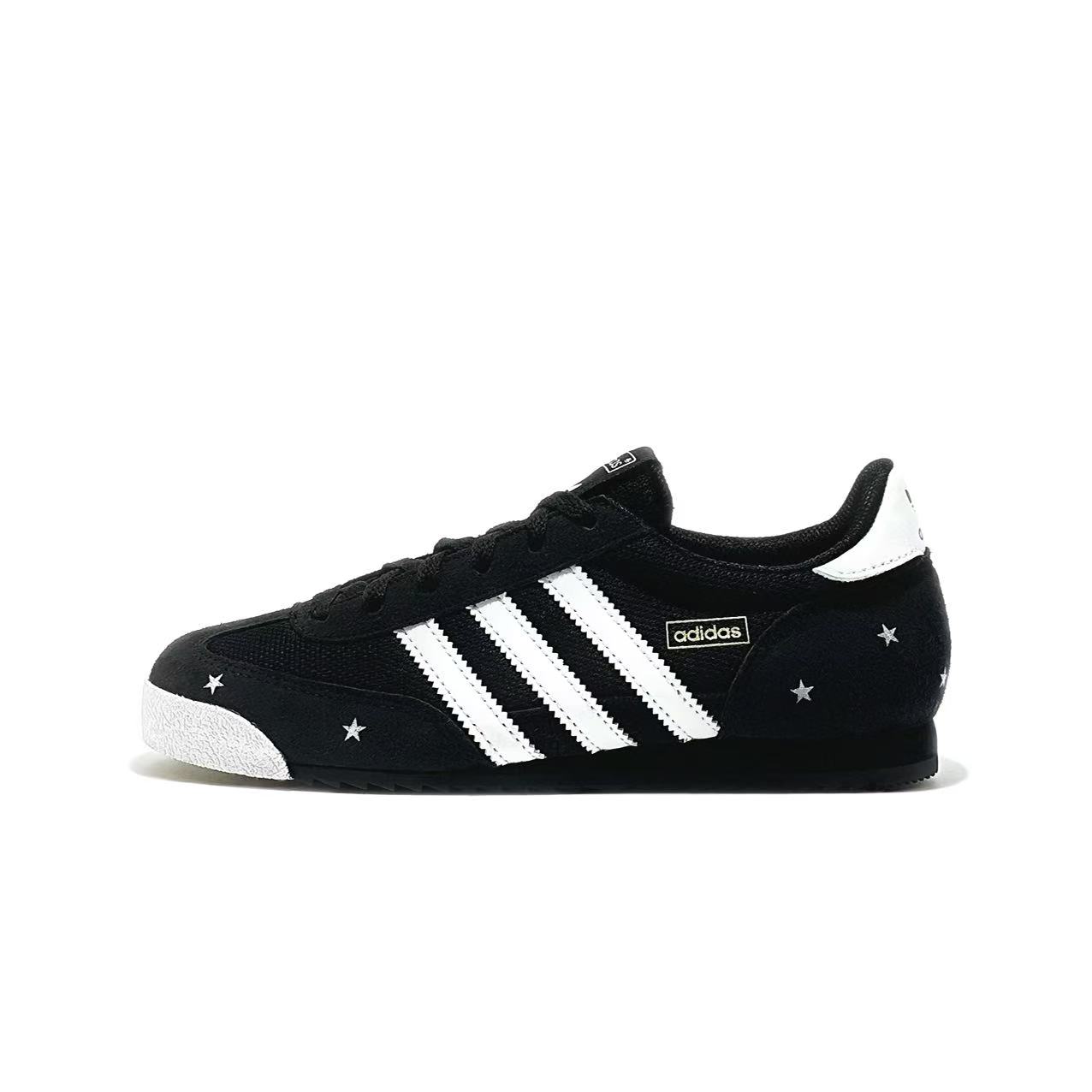 

Adidas Низкие немецкие армейские кроссовки Unisex Black White с противоскользящей и износостойкой подошвой, увеличивающие рост
