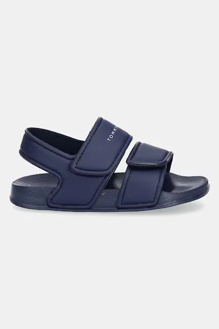 Сандалии детские на липучке Tommy Hilfiger, синий — фото 2