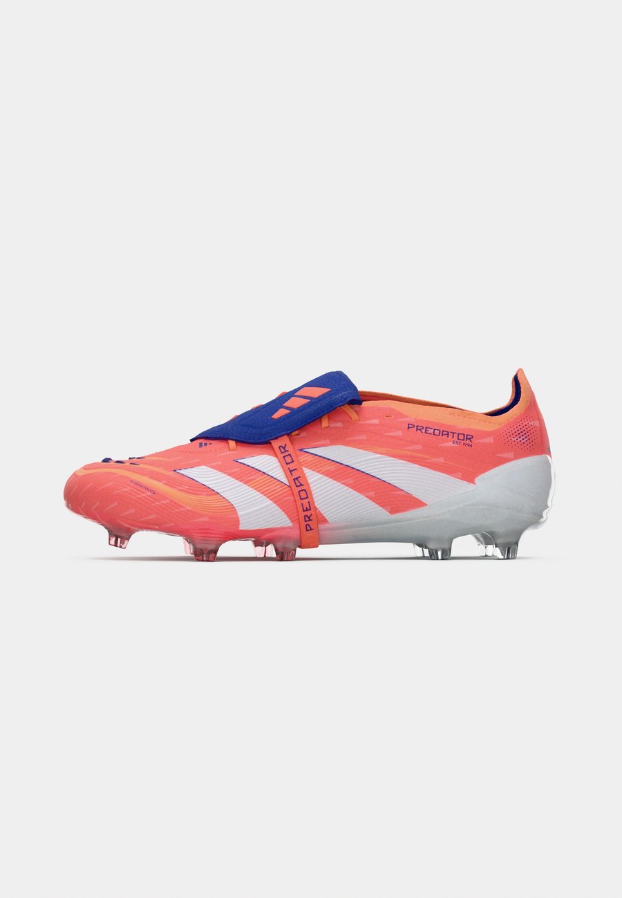 Кроссовки Adidas Performance PREDATOR ELITE FOLD-OVER TONGUE FIRM GROUND FOOTBALL BOOTS, Signal Coral/Footwear White/Beam Orange/Coral — фото 2