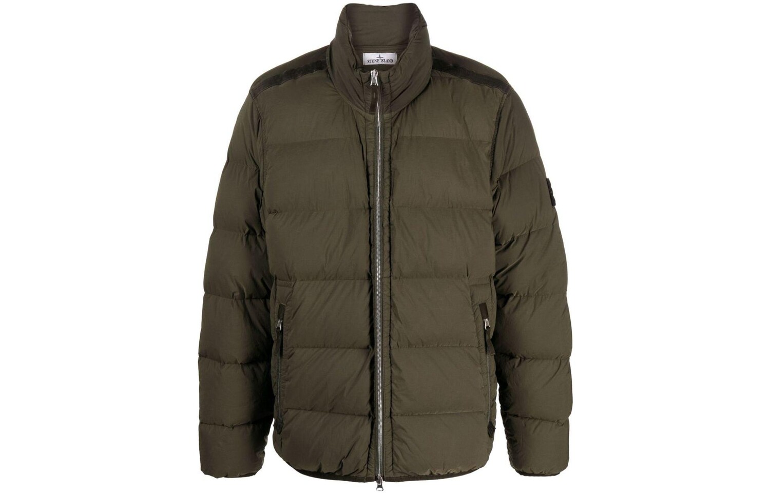 

Пуховик мужской зеленый Stone Island, зеленый
