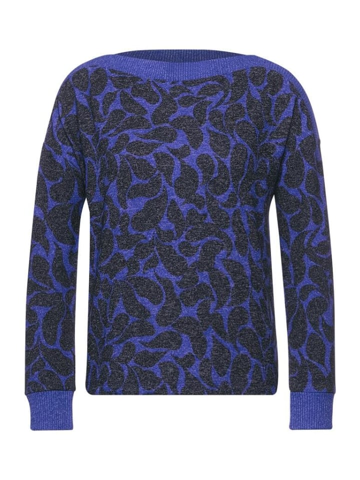 

Лонгслив Street One, цвет eminent blue melange
