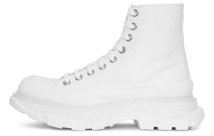 Женские ботинки Alexander McQueen Tread Slick, белый