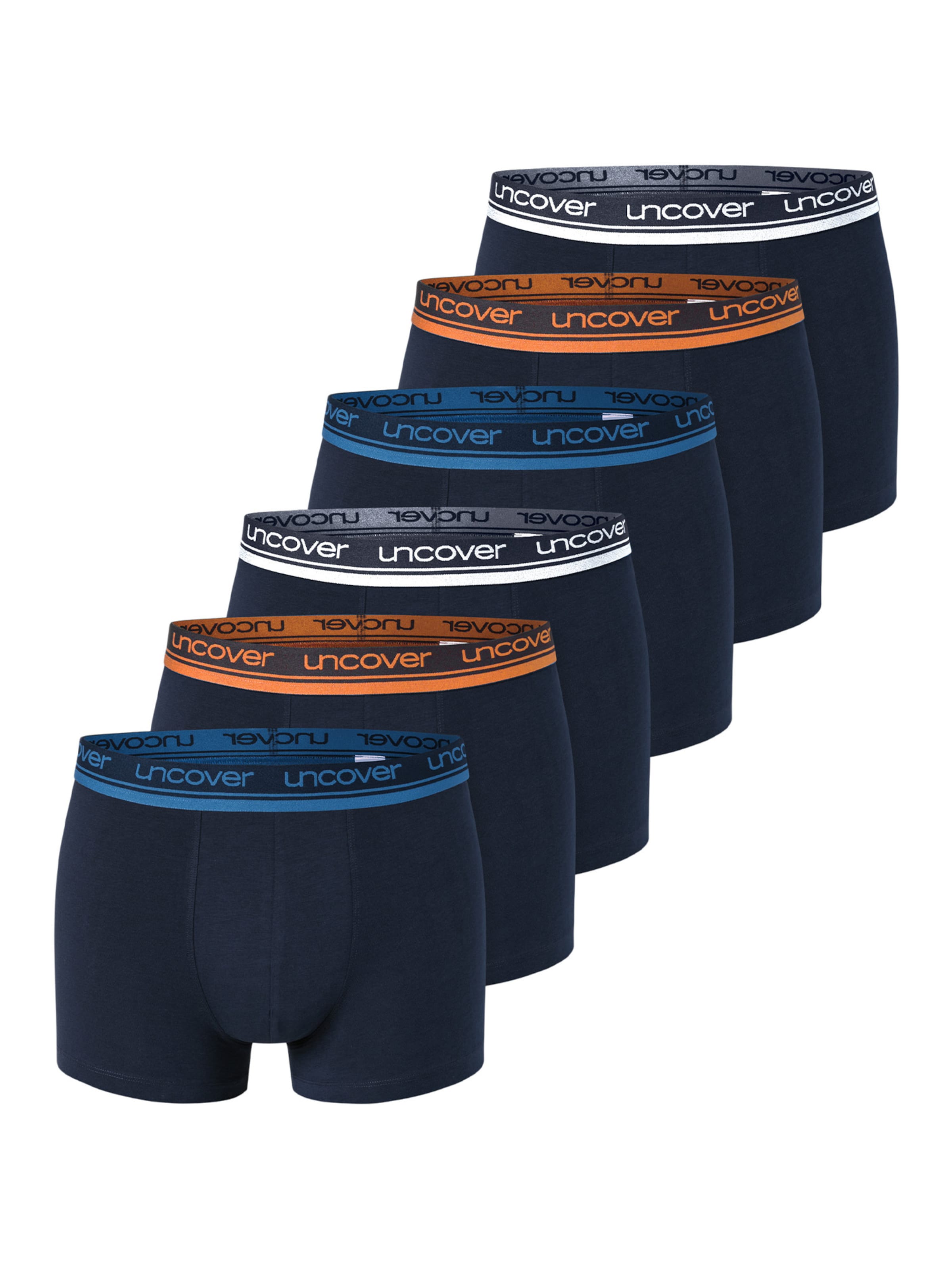 

Uncover by SCHIESSER Боксеры 'Cotton' в темно-синем цвете