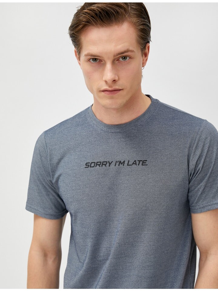 

Футболка KOTON T shirt, темно-синий