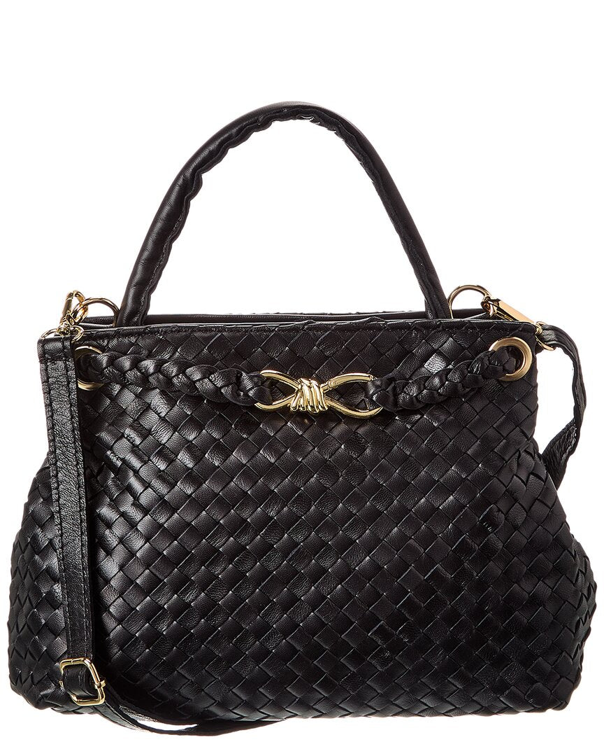 

Сумка-тоут Isabella Rosetti Clover из плетеной кожи