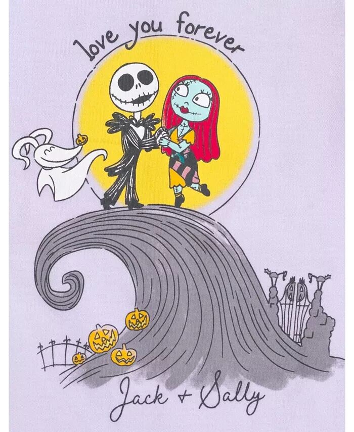Disney Minnie Mouse Winnie the Pooh комбинезон с застежкой и панама от солнца Nightmare Before Christmas, фиолетовый — фото 3