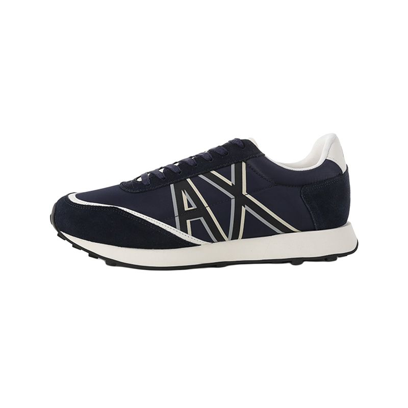 

Кроссовки мужские Lifestyle Shoes Men Low-Top Night Blue Armani Exchange