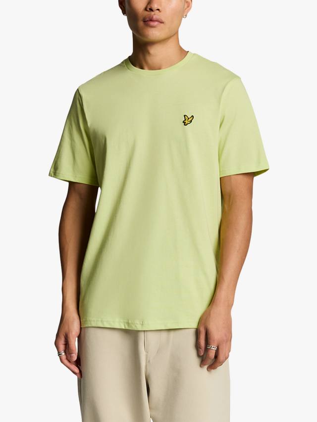 

Хлопчатобумажная футболка обычного покроя с коротким рукавом Lyle & Scott, цвет Steward