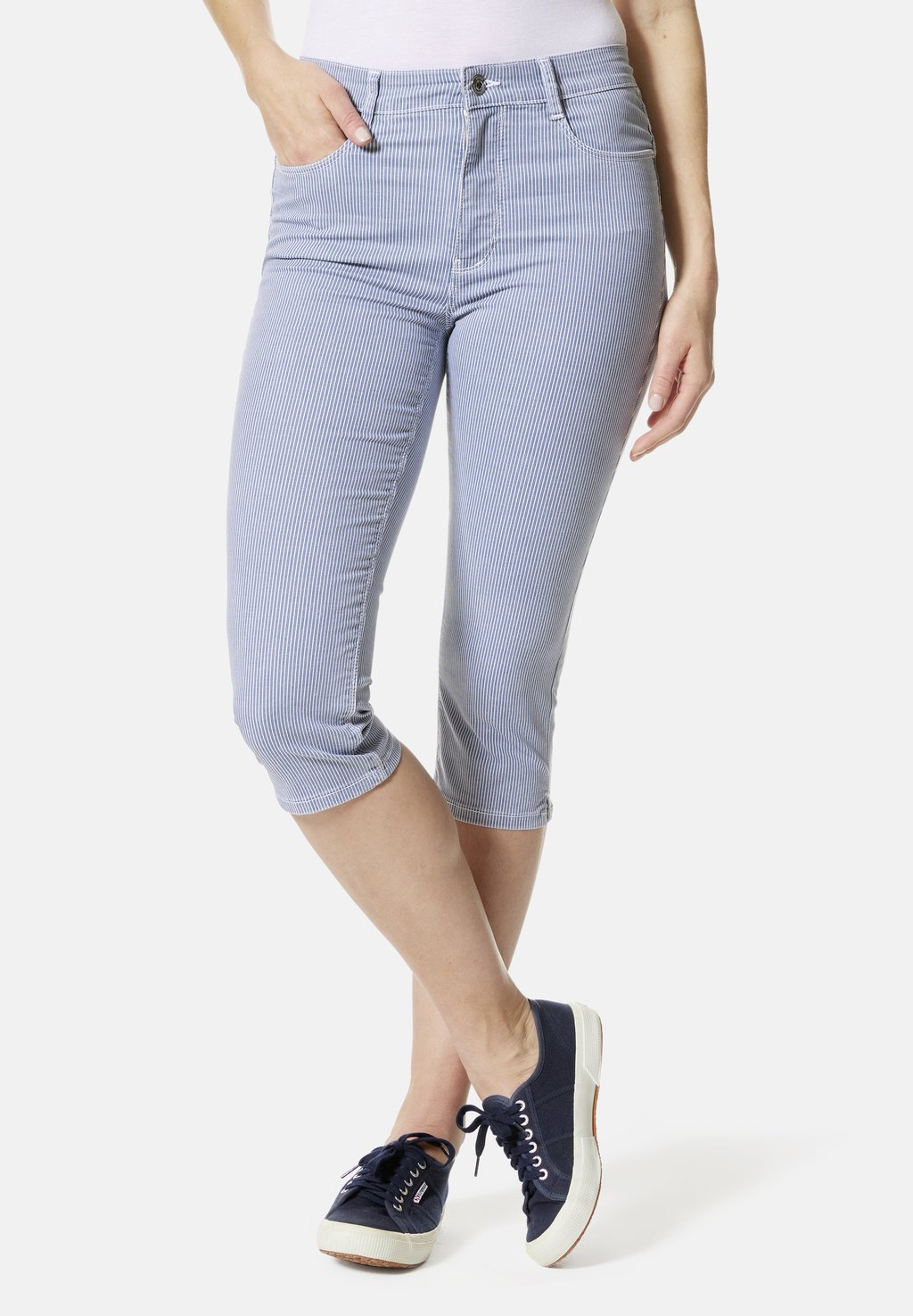 

Джинсовые шорты COCO STRIPE SKINNY FIT Stooker Women, синий