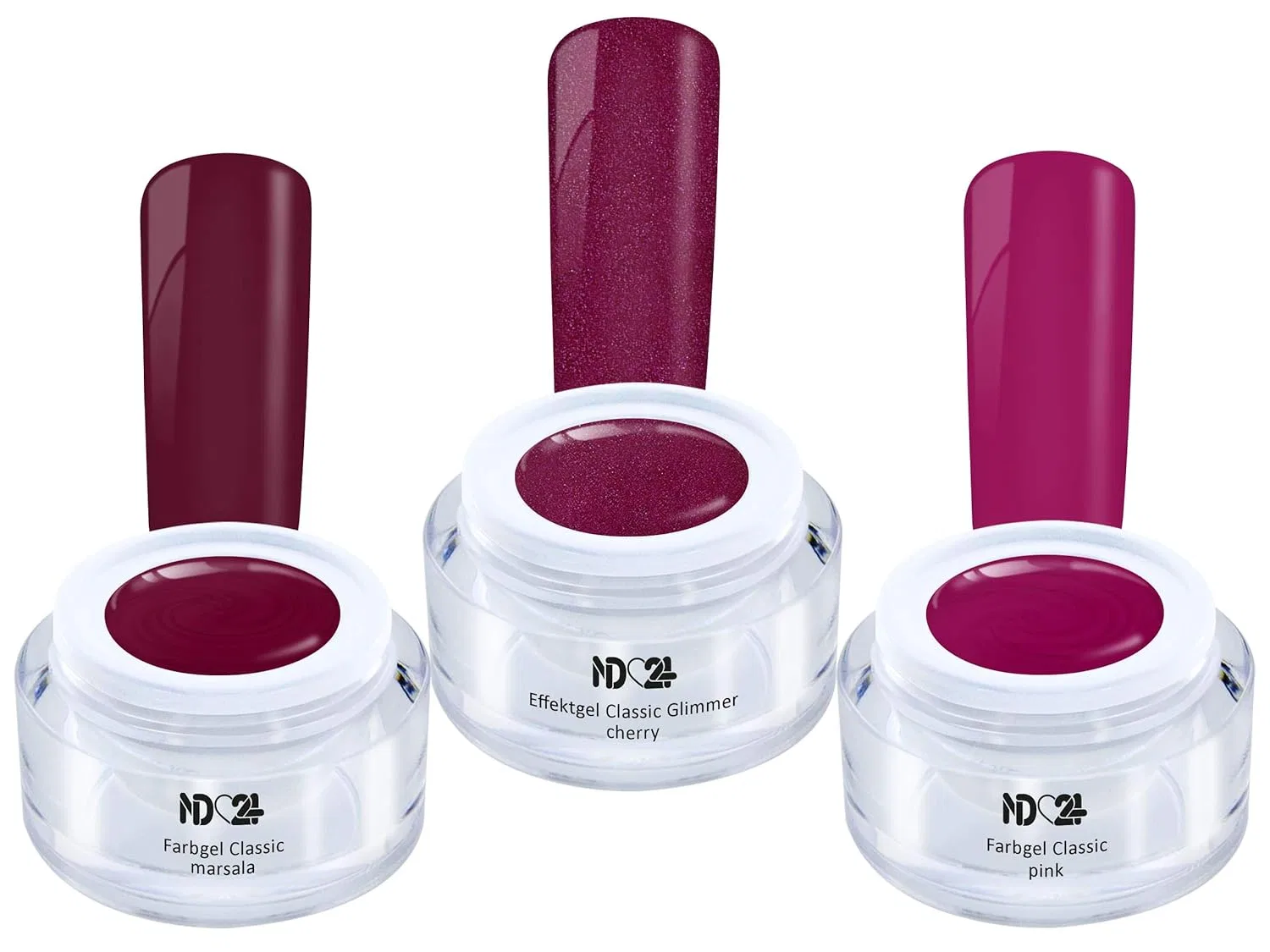 Набор цветных гель-лаков «Pretty Mix Collection Set» Nd24 Naildesign