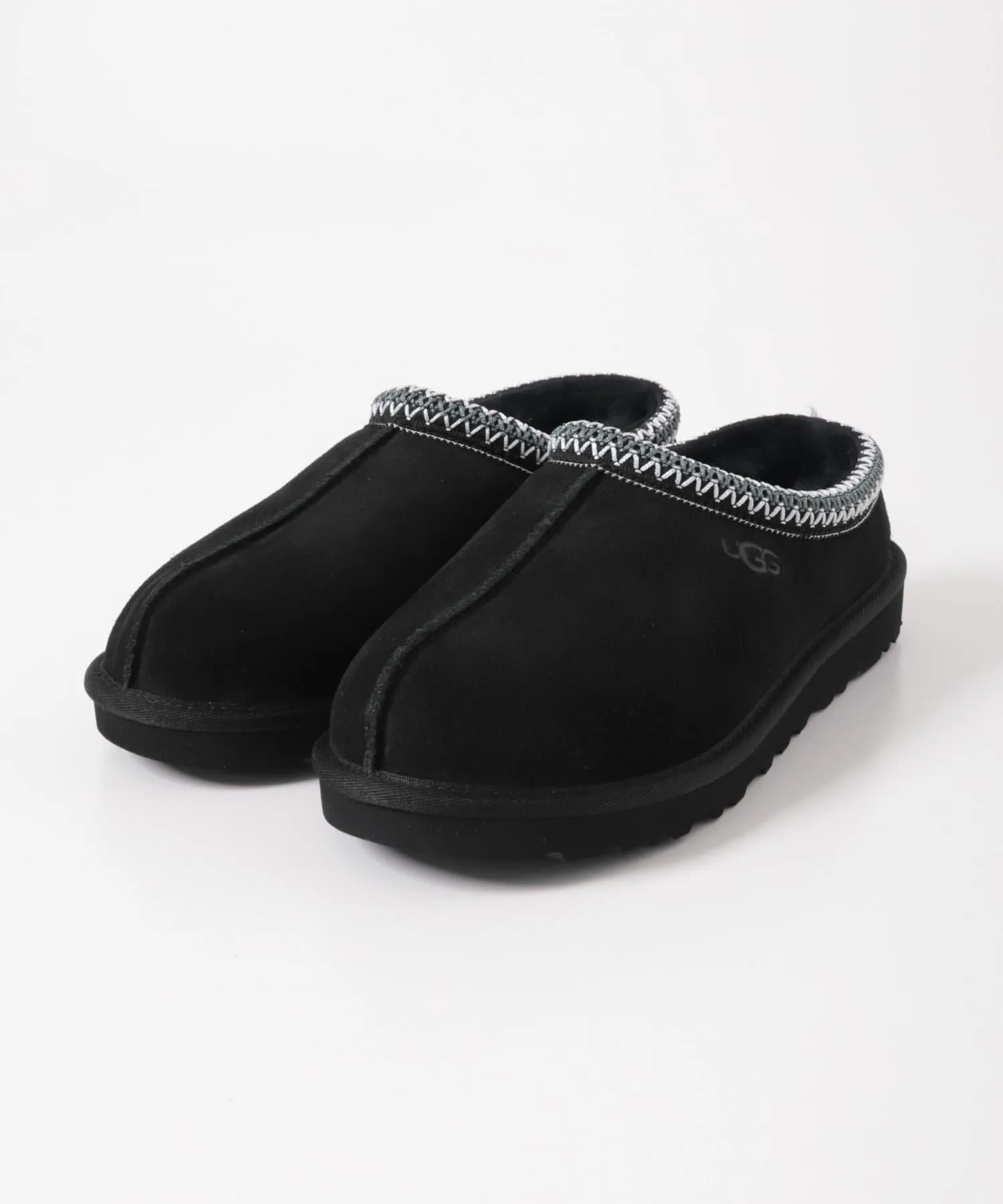 Мужские слипоны из овчины UGG TASMAN II чёрные