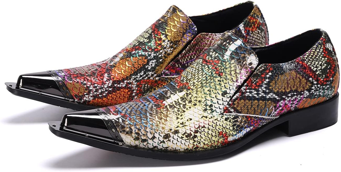 

Мужские лоферы Santimon слипоны, разноцветные, формальные, лакированные, с эффектом окрашивания, повседневные, дышащие, с металлическим носком, для вечеринки и свадьбы