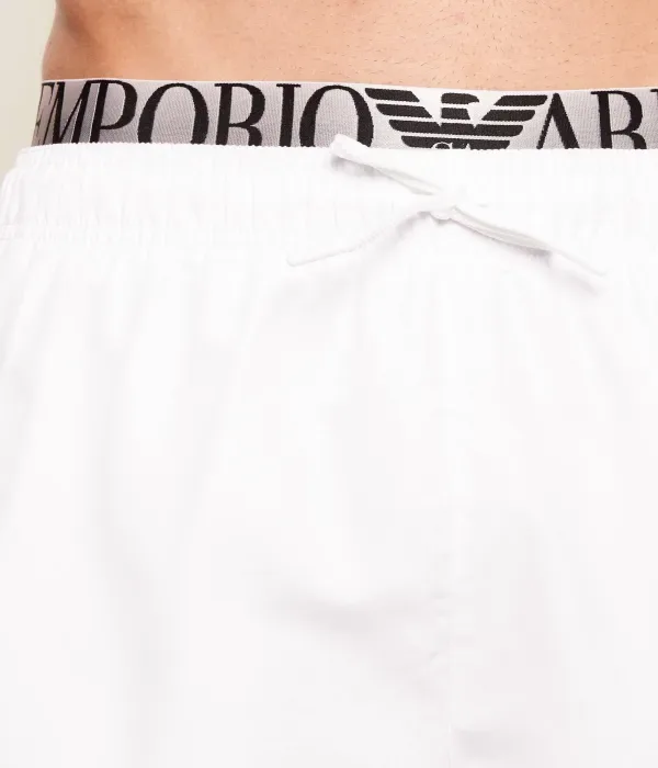 Пляжные шорты regular fit Emporio Armani, белый — фото 3