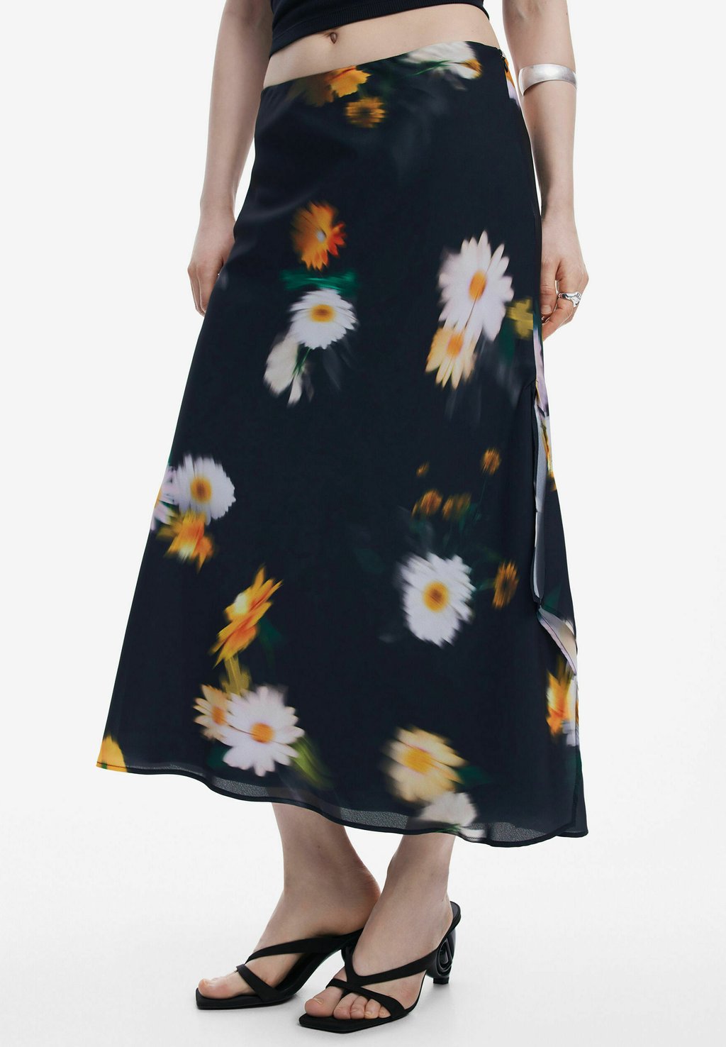 

Юбка макси Desigual, черный