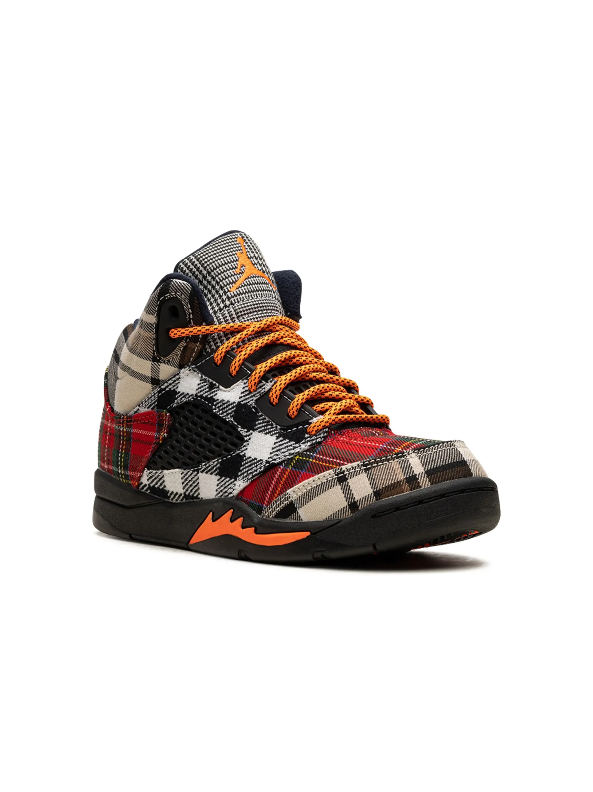

Кроссовки Air Jordan 5 Retro Plaid Jordan Kids, черный