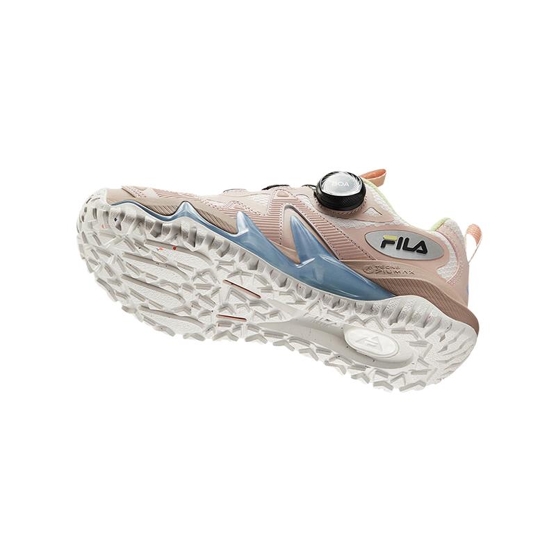 FILA KIDS Боа нескользящие противоударные низкие детские уличные кроссовки light lilac smoke rose pink kids — фото 3