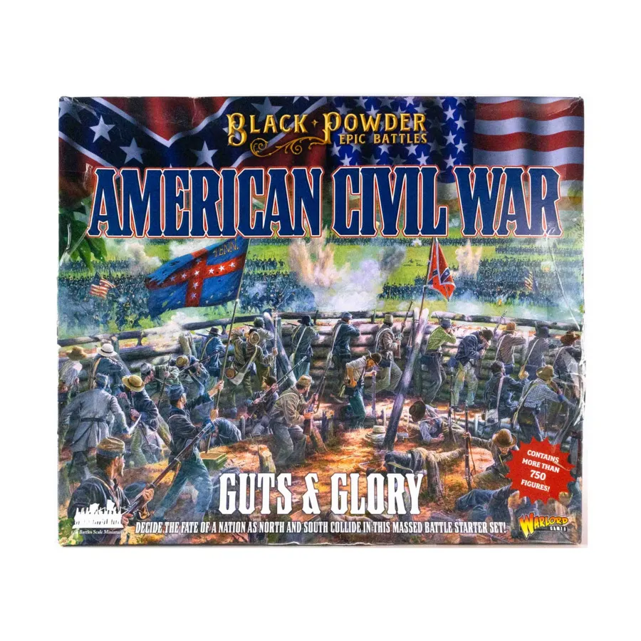 

Стартовый набор «Кишки и слава Гражданской войны в США», Black Powder - Epic Battles - American Civil War (15mm)