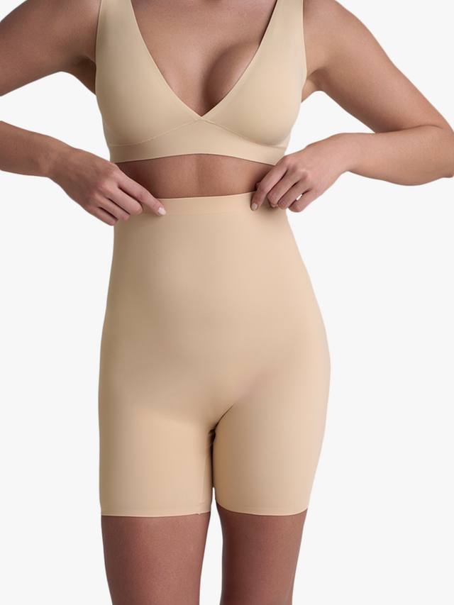 

Невидимые шорты с высокой талией Bye Bra, Beige