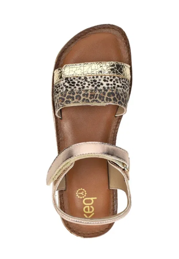 Сандалии Meiden sandals Keq, розовое золото — фото 3