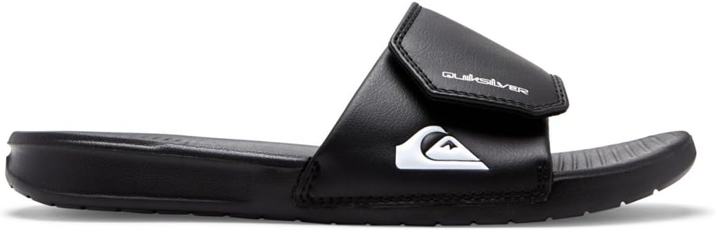 Мужские шлепанцы Quiksilver Bright Coast Adjust Slide, белый/черный — фото 2