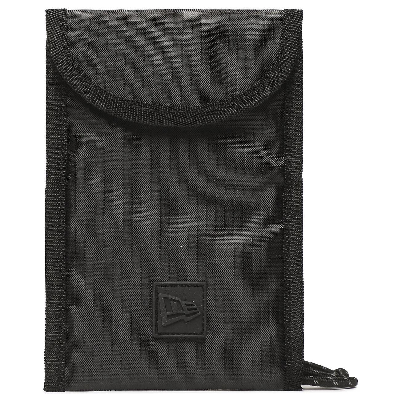 

New Era Кожаная сумка через плечо Сумка на плечо Чехол для телефона мужской черный, Black