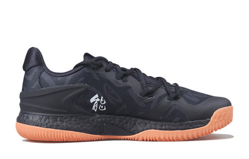 Кроссовки легкие буст низкие Adidas Crazy, черный — фото 2