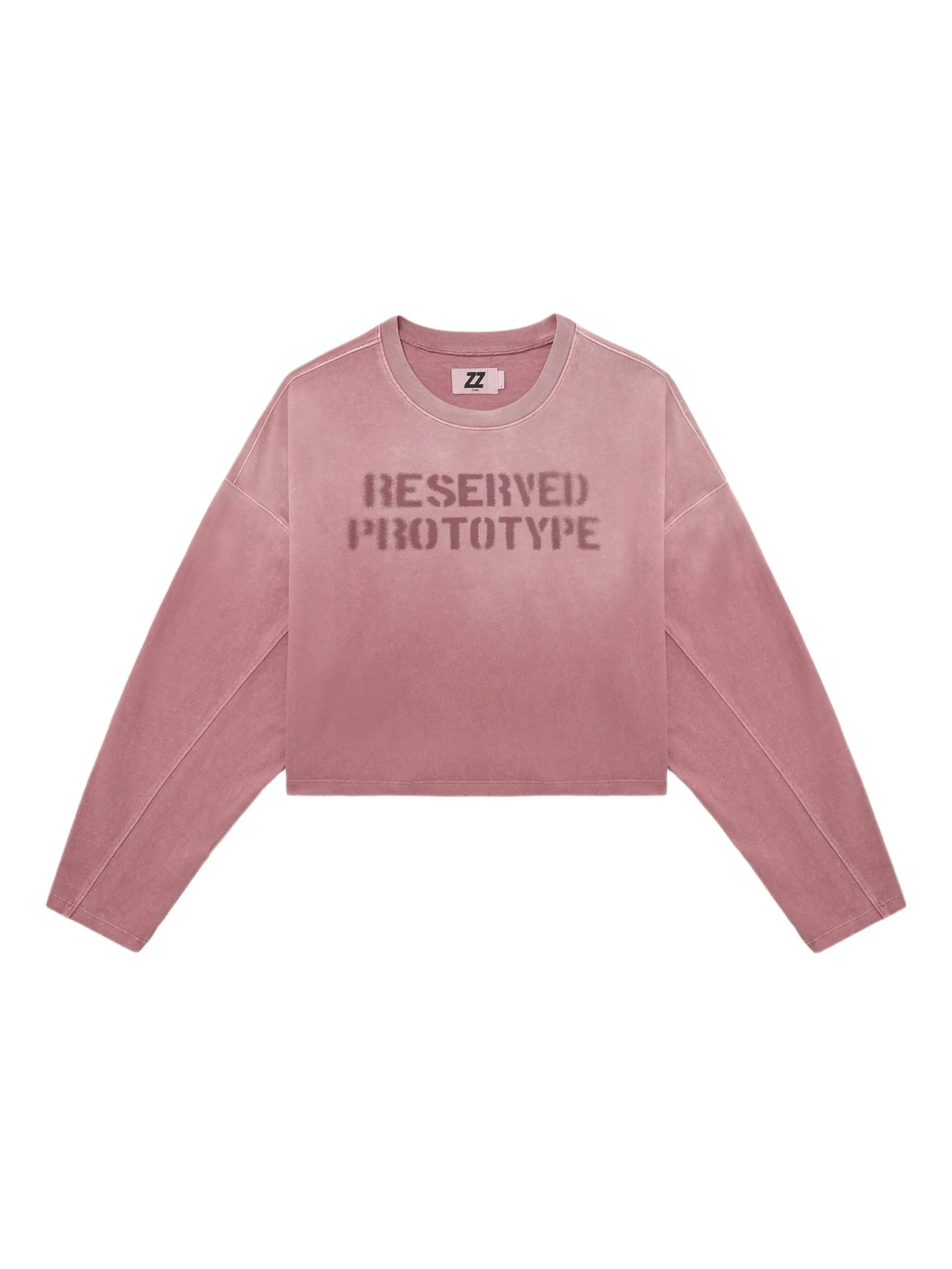 

Укороченная толстовка с принтом Izzue, розовый