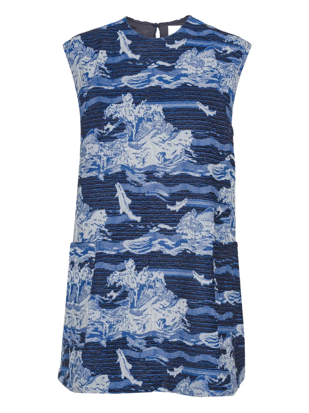 

Платье без рукавов Henrik Vibskov, синий