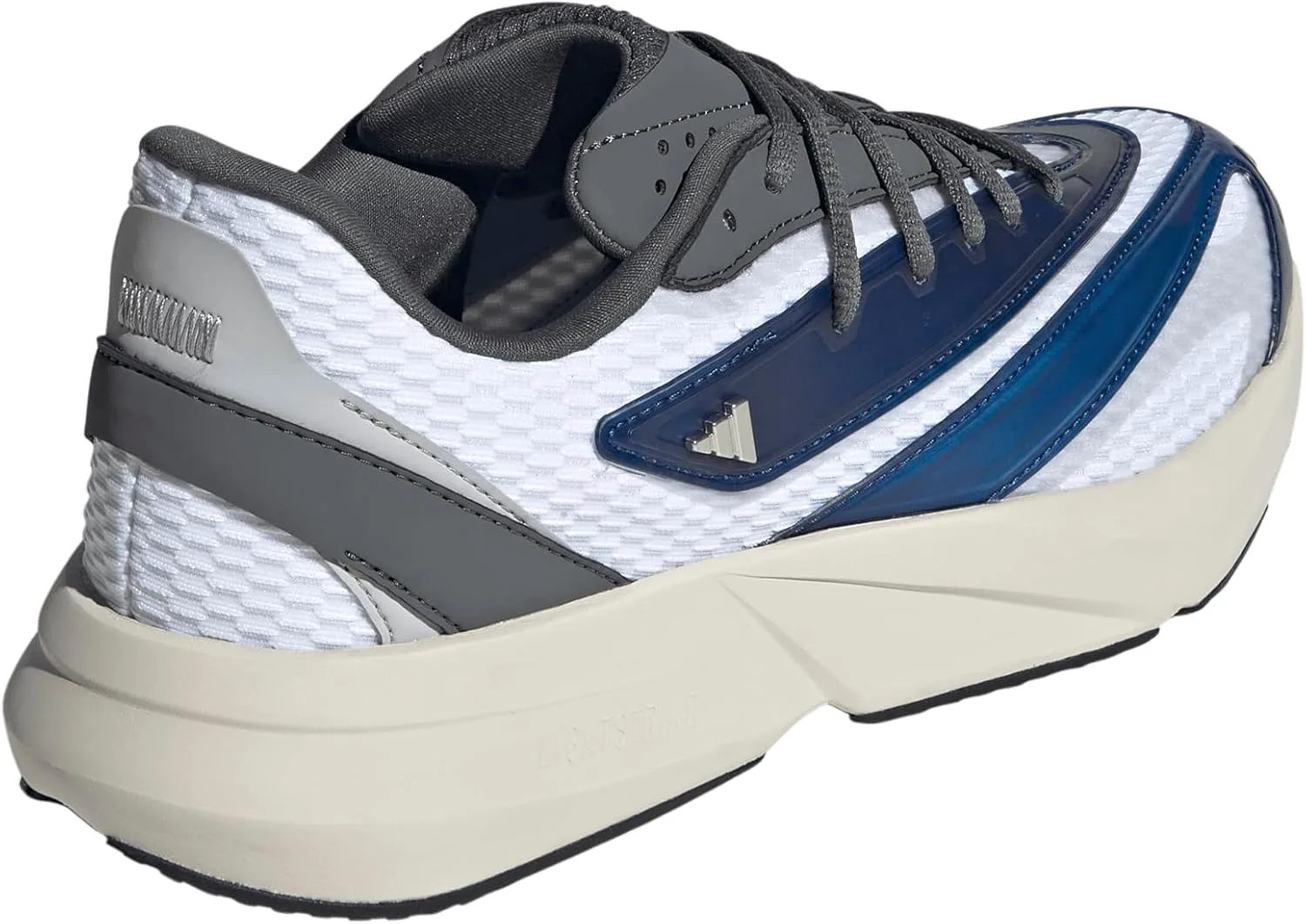 Мужские кроссовки Adidas Lightblaze, белый/темно-синий/серый — фото 3