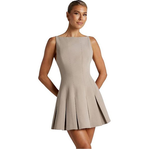 

Женское платье с запахом на талии без рукавов Yesfashion, Apricot