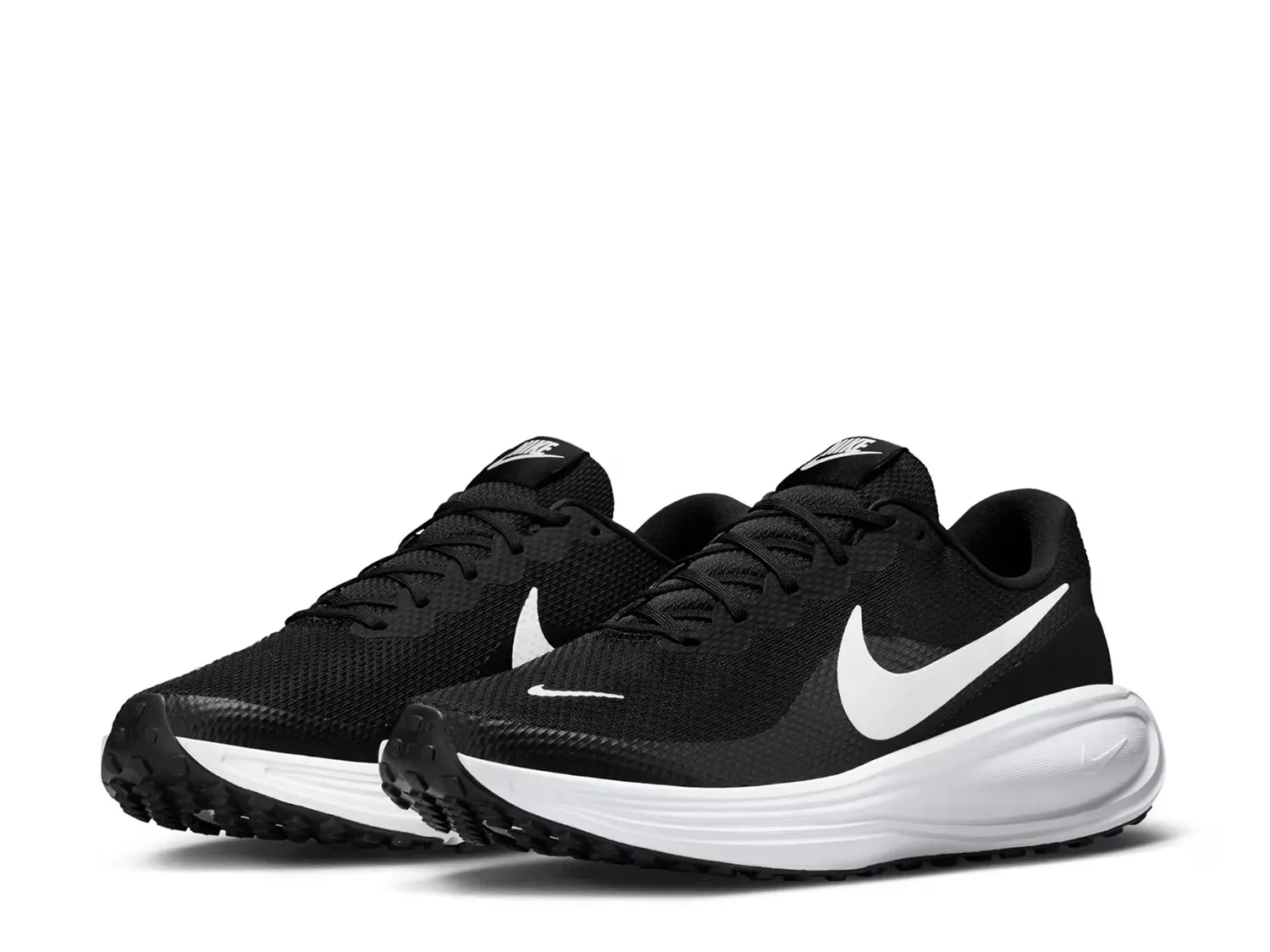 Кроссовки Revolution 8 - мужские Nike, Black/White — фото 3