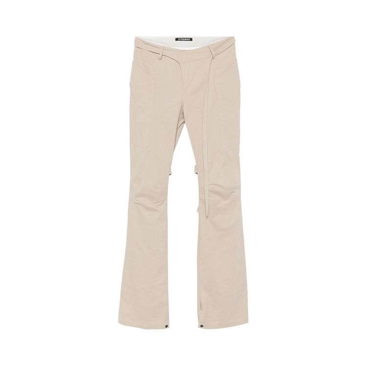 

Брюки Ottolinger Deconstructed Flared Chino Pants Beige, коричневый