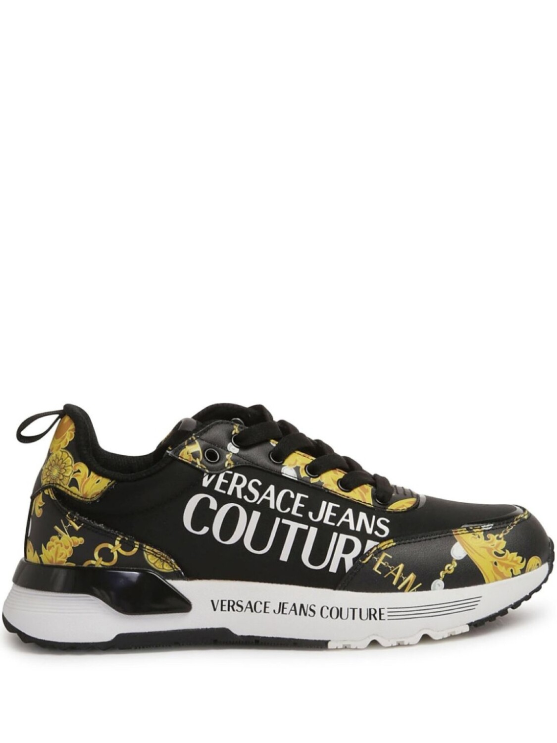 Versace Jeans Couture динамичные кроссовки, черный
