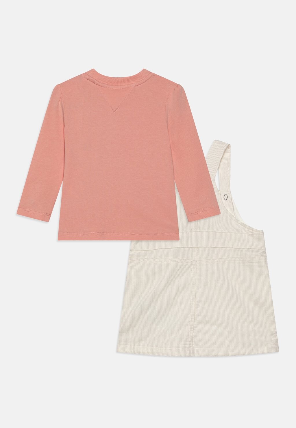 

Топ с длинными рукавами MONOTYPE DUNGAREE DRESS SET Tommy Hilfiger, белый