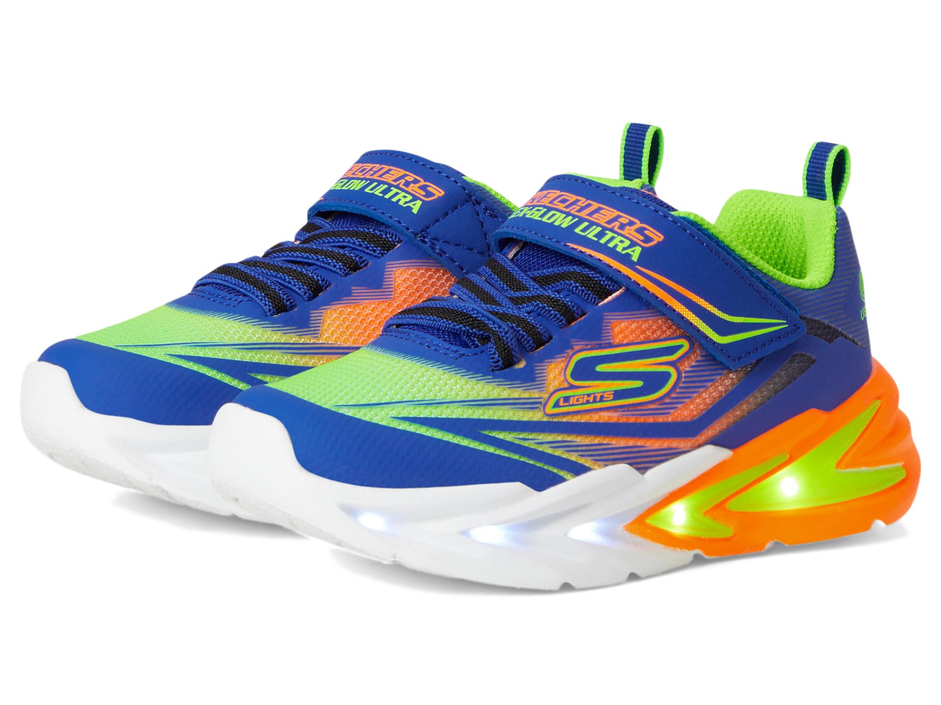 

Кроссовки SKECHERS KIDS Flex-Glow Ultra 400139L, Blue/Multi