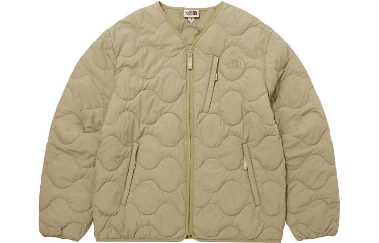 

Стеганая куртка унисекс хаки/коричневый The North Face, коричневый