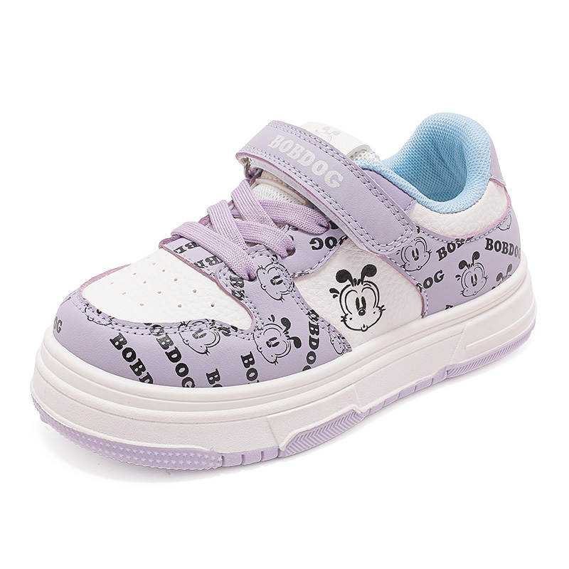 Детские скейтерские кроссовки Kids BOBDOG, фиолетовый/бежевый — фото 2