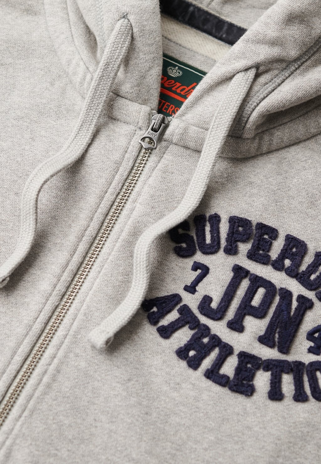 Толстовка на молнии Superdry, светло-серый — фото 4