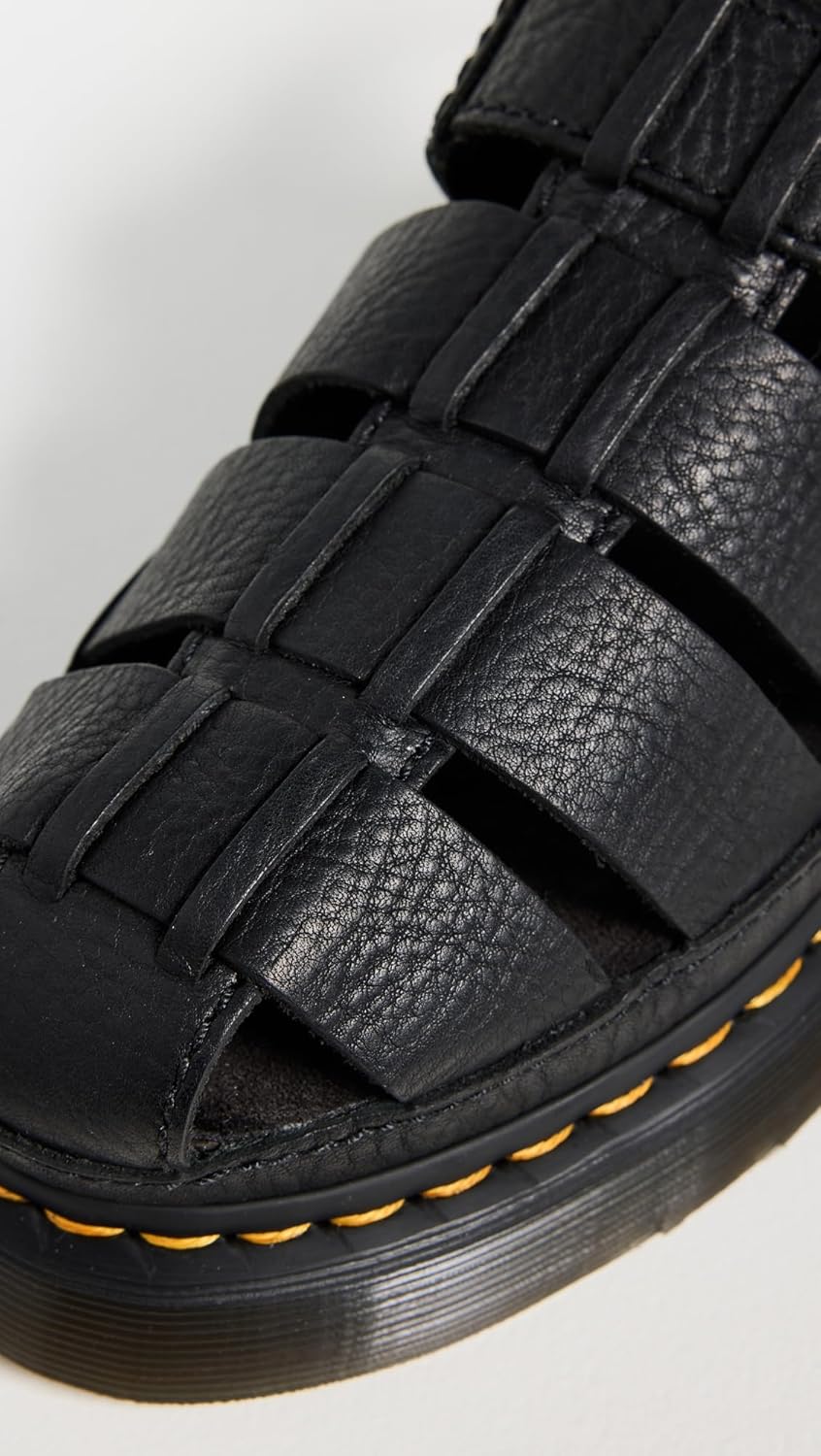 Сандалии Dr. Martens unisex-adult Wrenlie, Black — фото 4