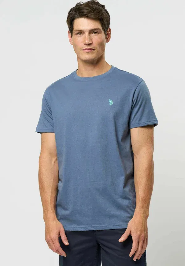 Футболка базовая U.S. Polo Assn. Arjun, сине-голубой